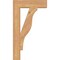 Ekena Millwork Funston Block Smooth Bracket, Western Red Cedar, 3 1/2"W x 16"D x 28"H BKT04X16X28FST05SWR - alternate 3